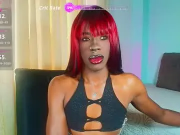 ebonyhansnight — Follow me and prepare for a very horny show  #ebony #trans #cum #lovense #slim - Goal Reached! #lovense #cum #ebony