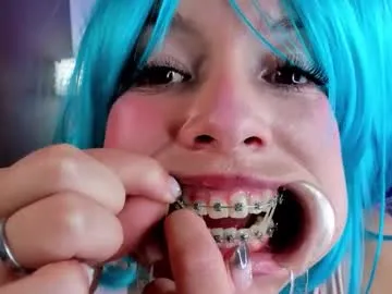 foxy_evans — I'm sorry, I always have a cock in my mouthcreamy pink pussy//I Love ANAL Goal reached : Slap Face x 5  #braces #deepthroat #saliva #dirty #atm