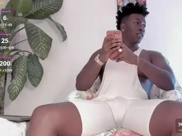 michaell_james — GOAL: oil on my body and exercises [566 tokens remaining] enjoy something authentic with chatur black  / FAV LEVELS 22-33-44 / PVT ON #bbc #bigass #ebony #smile #muscle