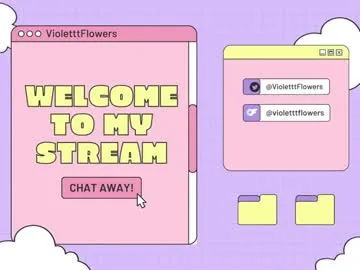 Chaturbate violetttflowers is Freechat violetttflowers — HAPPY HUMPDAY!!!!||0F SALE<3