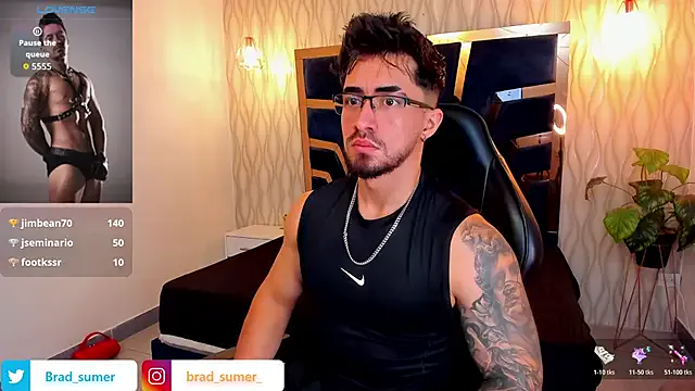 Brad_Summer — BIG MOANS AND SPIT MY COCK